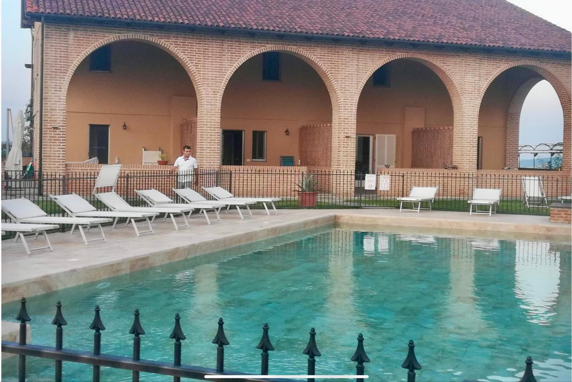 Вилла Tormalina Rosa Presso La Bordona Vignale Monferrato Экстерьер фото